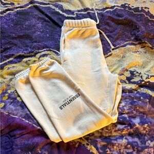 Essentials Kids Off-White (cream ) Joggers